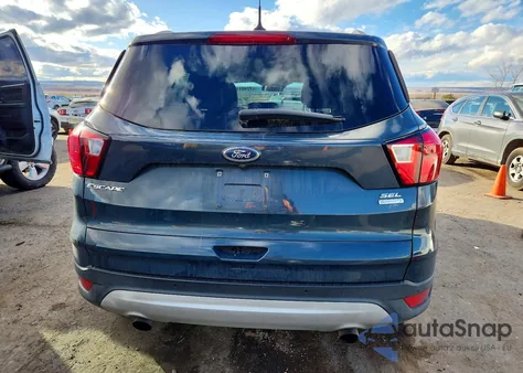 2019 Ford Escape Sel z USA, uszkodzony, nr VIN 1FMCU0HD9KUC29261